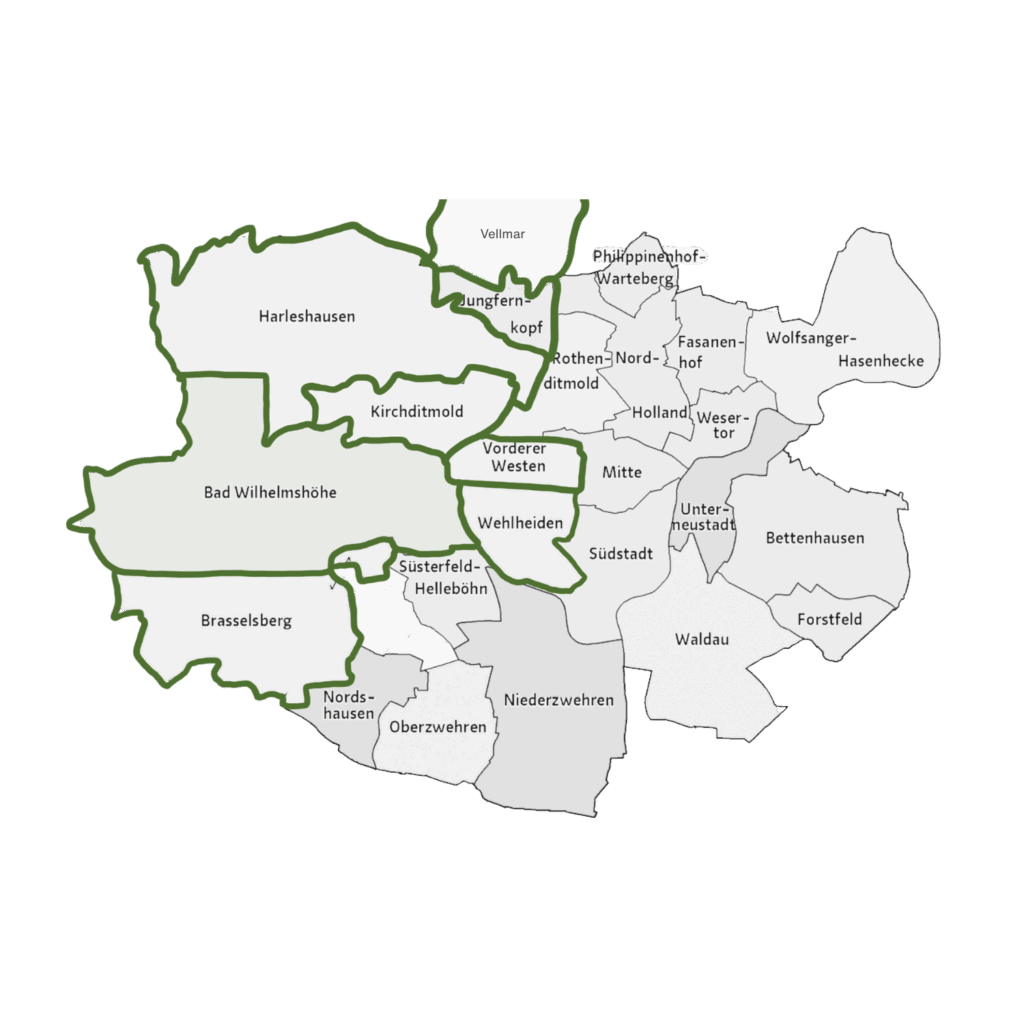 Einzugsgebiet Hundetraining Kassel